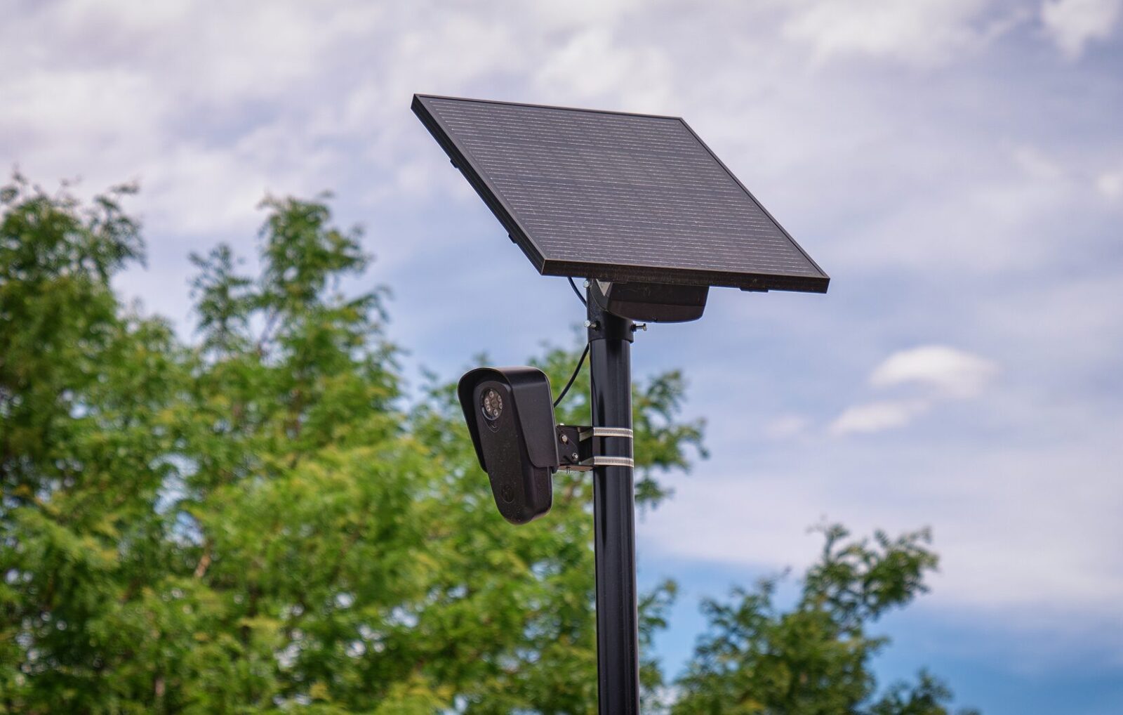 An automatic license plate reader.